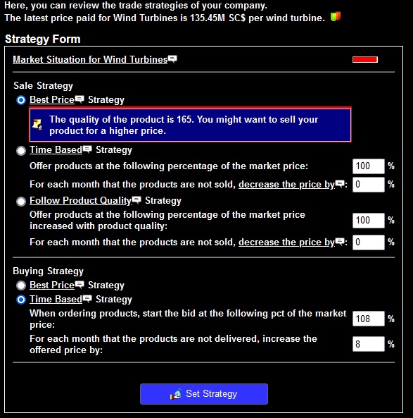 Indio Wind Trade Strategies